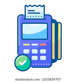 Edc Icon. edc, payment, transfer, shopping, money, finance, credit card, business, bank, card. Vector icon illustration