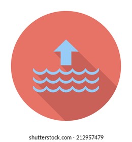 Edd. Single flat color icon. Vector illustration.