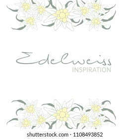 Edelweiss flower inspiration