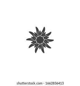 Diseño vectorial de la ilustración del logotipo Edelweiss