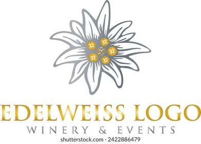 Edelweiss Winery and Events vector logo free download