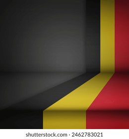 Edge background Belgium graphic and label. Element of impact for the use you want to make of it.