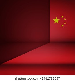 Edge background China graphic and label. Element of impact for the use you want to make of it.