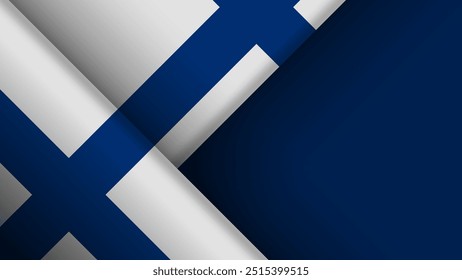 Fondo de borde Finlandia gráfico y etiqueta. Elemento de impacto para el uso que desea hacer de él.