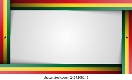Edge background Ghana graphic and label. Element of impact for the use you want to make of it.