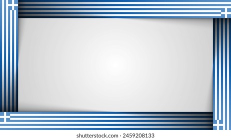 Fondo de borde Grecia gráfico y etiqueta. Elemento de impacto para el uso que quieres hacer de él.