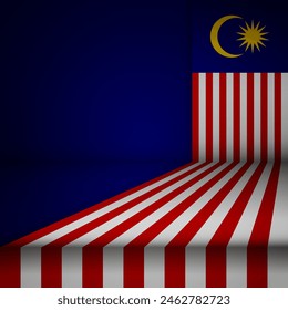 Edge background Malaysia graphic and label. Element of impact for the use you want to make of it.