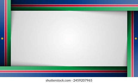 Edge background Namibia graphic and label. Element of impact for the use you want to make of it.