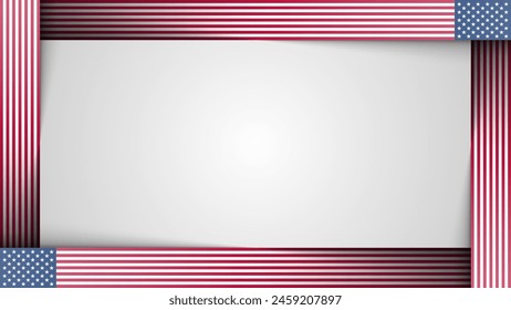 Edge background Usa graphic and label. Element of impact for the use you want to make of it.