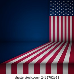 Edge background Usa graphic and label. Element of impact for the use you want to make of it.