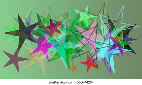 edge beside mixed set, brilliant glow above galaxy vector background