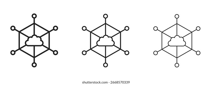 edge computing icon for Graphic Design Projects