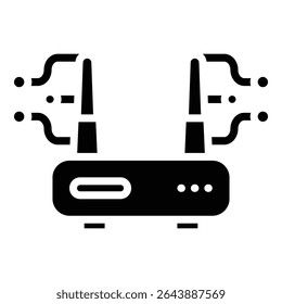 Edge Gateway Icon Bold Style For Various Design Purposes