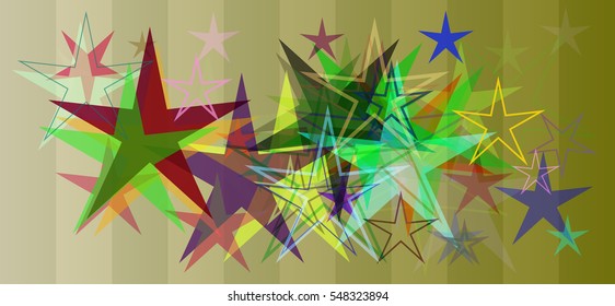 edge of stylish advertising, mixed galaxy above invitation.