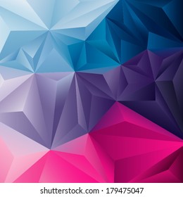 Edgy abstract background. Vector illustration.