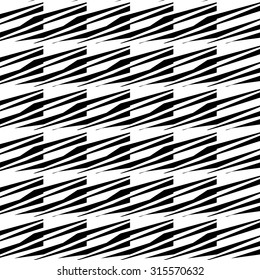 Edgy abstract pattern with lines, stripes. Series of repeatable abstract vector backgrounds.