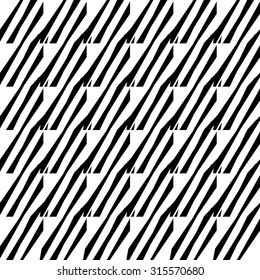 Edgy abstract pattern with lines, stripes. Series of repeatable abstract vector backgrounds.
