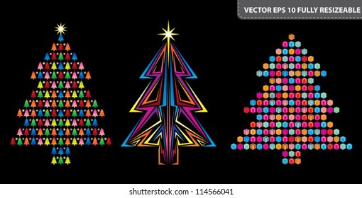 Edgy Christmas Trees