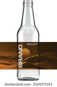 Edgy and Energetic Energy Drink Pode Rotular Design
