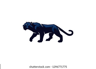 Edgy Geometric Design of Panther Walking