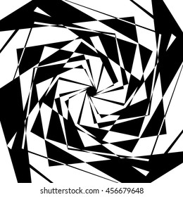 Edgy geometric element