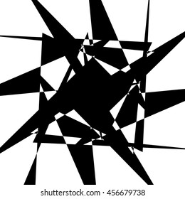 Edgy geometric element