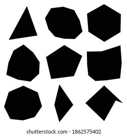Goma, piedra geométrica, formas de guijarros.Siluetas simples, angulares básicas, elementos angulares.Formas rocosas rojas, pepitas para mampostería, conceptos de piedra, temas.Tos, grava nítida, texturada.Gema, gemas