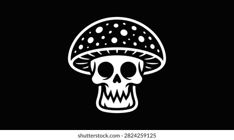 Edgy graphic combining polka