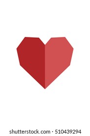 Edgy heart shape