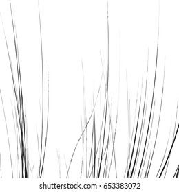 Edgy texture with chaotic, random lines. Abstract geometric illustration