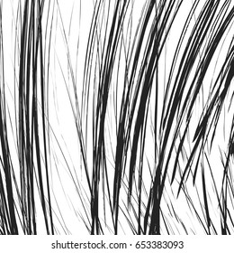 Edgy texture with chaotic, random lines. Abstract geometric illustration