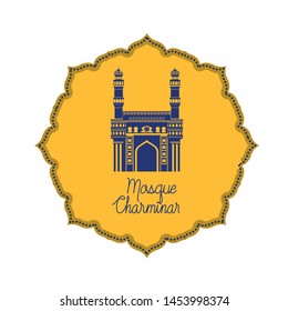 edification of mosque charminar and Indian independence day