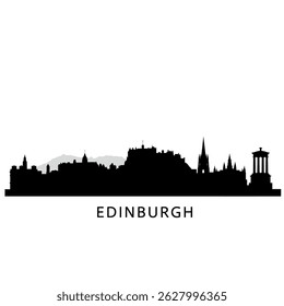 Arquivado do original em 15 de julho de 2012 "Edinburgh Skyline Vetor Scotland Cityscape" .