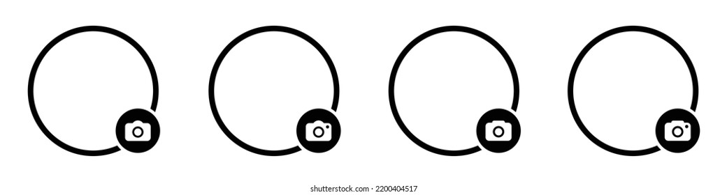 Editar el icono de la cuenta. Editar usuario. Actualizar avatar, foto de perfil. Vector de ilustración