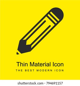 Edit bright yellow material minimal icon or logo design