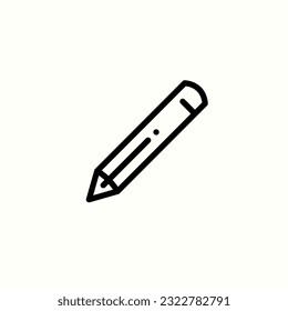edit document file icon, isolated icon in light background, perfect for website, blog, logo, graphic design, social media, UI, mobile app