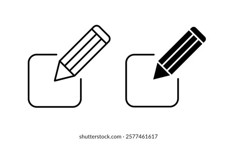 Edit Document Icon. Edit Document Symbol. Simple flat icon illustration of Edit Document. Edit Text sign.