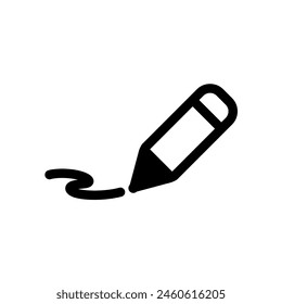 Edit, draw, pencil icon vector. 