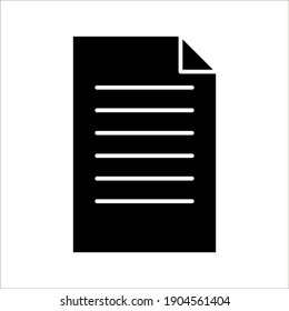Edit file icon, note, sign up icon vector illustration on white background. color editable