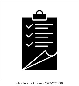 Edit file icon, note, sign up icon vector illustration on white background. color editable