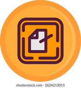 Edit file Line vector Icon Design
