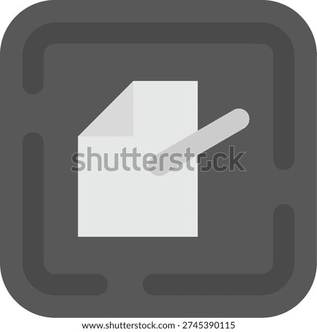 Edit file Line vector Icon Design