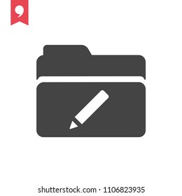 edit folder icon