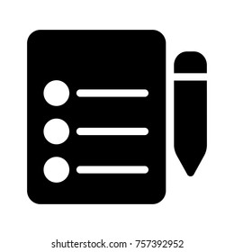 edit glyph icon