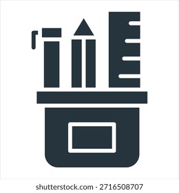 Vektorgrafik des Glyphensymbols bearbeiten