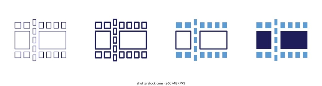 Edit permission​ icon in 4 different styles. Thin Line, Line, Bold Line, Duotone. Duotone style. Editable stroke.