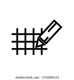 Edit icon. Compose icon sign symbol