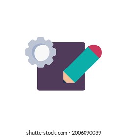 icono de edición, ilustración del vector de diseño