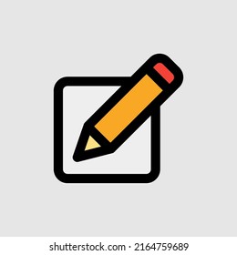 Editar icono en el estilo de línea rellena sobre elementos esenciales, usar para presentación de aplicaciones móviles del sitio web