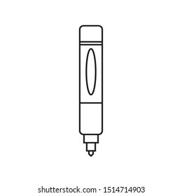Edit Icon. Flat illustration isolated vector sign symbol